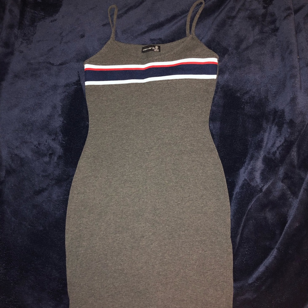 Gray Bodycon Dress!